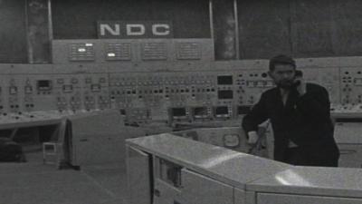Inside Wylfa control room after construction