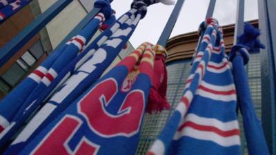 Rangers scarfs