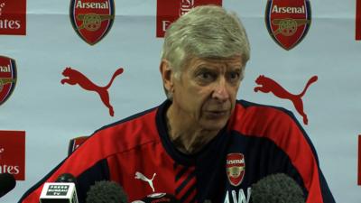Arsenal manager Arsene Wenger