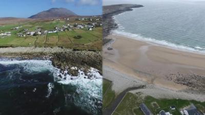 Irish beach