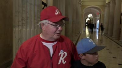 Rep Barton with his son