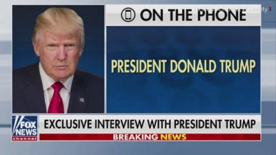 President Trump on Fox News