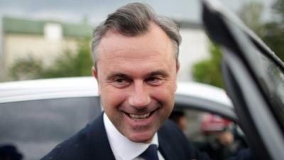 Austrian presidential candidate Norbert Hofer