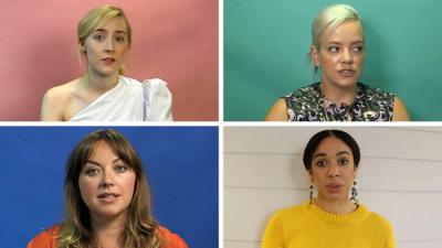 Saoirse Ronan, Lily Allen, Charlotte Church and Pearl Mackie