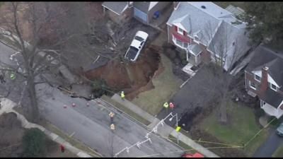 Philadelphia sinkhole