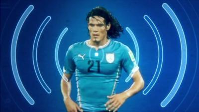 Footballer Edison Cavani