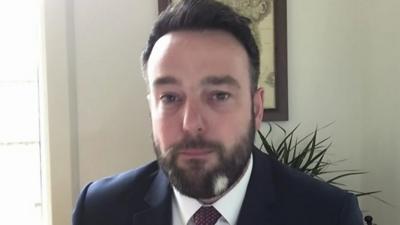 SDLP MP Colum Eastwood