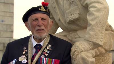 D-Day veteran Joe Cattini