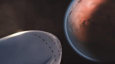 Mars animation