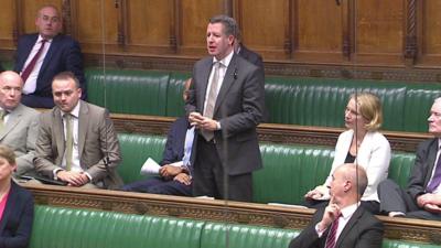 Chris Leslie speaking in Commons