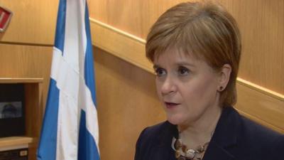 Scotland's First Minister Nicola Sturgeon says Theresa May's defeat is of 'historic proportions'.