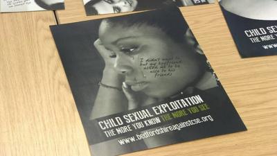 A leaflet on child sexual exploitation