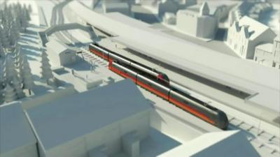 South Wales Metro animation