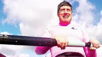 Celebrity boat race: Vernon Kay