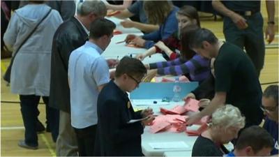 counting ballot paper