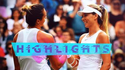 Aryna Sabalenk and Katie Boulter