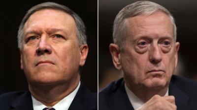 Mike Pompeo and James Mattis