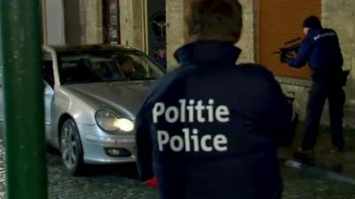 Police in Brussels