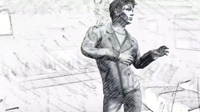 An augmented reality version of a-ha's Take On Me video