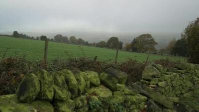 Scenic view of the Peak District