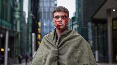 Richard Madden as David Budd in the Bodyguard