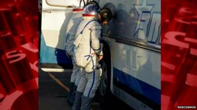 astronauts urinating by coach