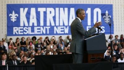 Barack Obama in New Orleans