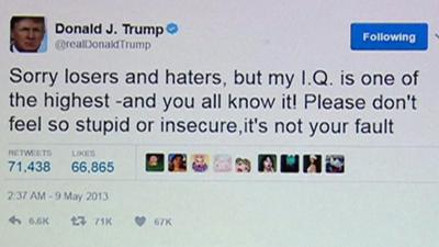 Donald Trump tweet