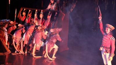 A performance of Birmingham Royal Ballet's The Nutcracker