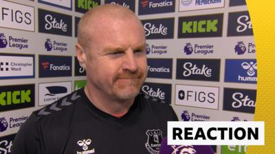 Sean Dyche speaks to BBC Sport