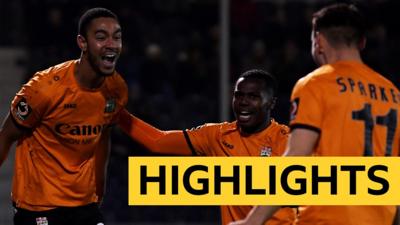 Highlights: Bristol Rovers 1-2 Barnet