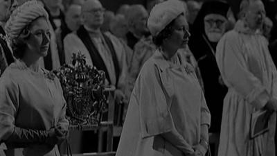 The Queen at Coventry cathedral consecration