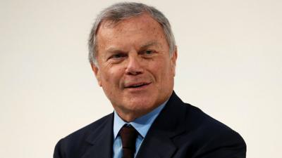 Sir Martin Sorrell, head of WPP.