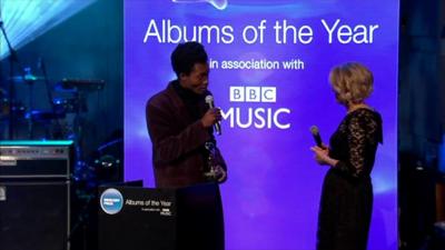 Benjamin Clementine with Lauren Laverne