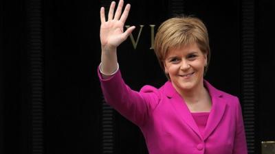 Scotland's First Minister and SNP leader Nicola Sturgeon