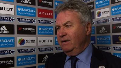 Chelsea interim manager Guus Hiddink