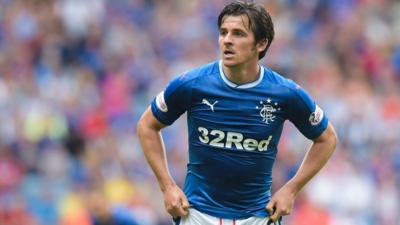 Rangers midfielder Joey Barton