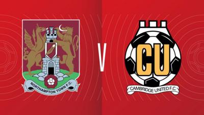 Northampton Town v Cambridge United