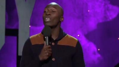 British-Congolese comedian, Eddie Kadi