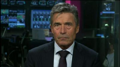 Nato Secretary General Anders Fogh Rasmussen