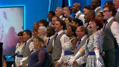 The Lewisham and Greenwich NHS Choir on BBC Two's The Choir: Sing While You Work