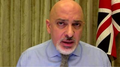 Vaccines Minister Nadhim Zahawi