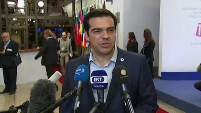 Greek Prime Minister Alexis Tsipras