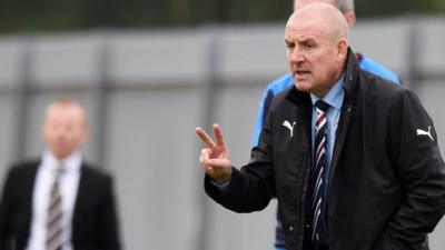 Rangers manager Mark Warburton