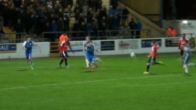 Dover Athletic score a stunning Barcelona-style team goal during their 1-1 draw against Chester FC