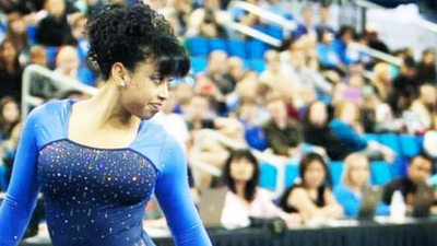 Photo of American gymnast Sophina DeJesus