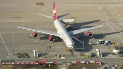 Virgin Atlantic plane