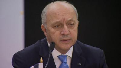 Laurent Fabius, French Foreign Minister