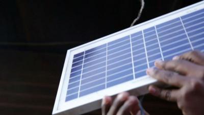 Pay-as-you-go solar panel