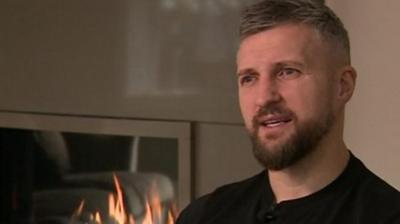 Carl Froch at home